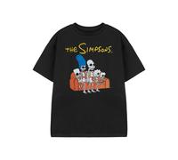 Short Sleeved T-Shirt The Simpsons Black 11-12 Years