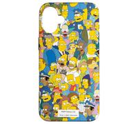 The Simpsons Springfield Characters Print Case for iPhone 16 Plus