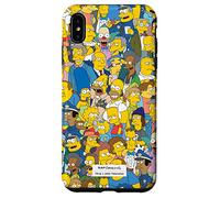 The Simpsons Springfield Characters Print Case for iPhone XS Max