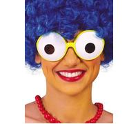 The Simpsons Style Funny Cartoon Eyes Glasses