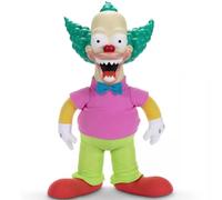 THE SIMPSONS Talking Krusty Doll Plush by Jakks Pacific, Stands 16" / 41cm Tall, Good and Evil Krusty Pull String Doll, From The Classic Treehouse of Horror III Episode, Perfect for Any Simpsons Fan