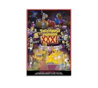 The Simpsons Treehouse of Horror XXXI Poster Decorative Painting Canvas Wall Art Living Room Poster Bedroom Painting, Wall Art Picture Print Modern Family Room Decor 12 x 18 Inches (30 x 45 cm)