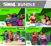 The Sims 4 - Fitness + Cool Kitchen + Laundry Day + Perfect Patio Stuff DLC Bundle PC EA App CD Key