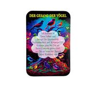 The Singing of Birds Oracle Deck 41 Cards 11 x 7.5 cm German with Organza Pouch