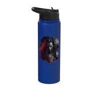 The Sinister Vampire of Fantasy Stainless Steel Insulated Water Bottle