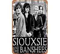 The Siouxsie and the Banshees Poster Retro Metal Tin Vintage Sign 12 X 8 Inch Home Bar Man Cave Wall Decor