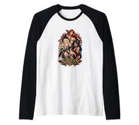 The Sirens Greek Mythology Fantasy Women Raglan Baseball Tee