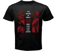 The Sister T Shirt Sister of Mercy First and Last Music Tee Black