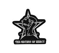 The Sisters of Mercy Rockband_2 Patch Badge Embroidered Iron on Applique Souvenir Accessory