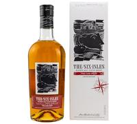 The Six Isles Port Cask Finish Blended Scotch Whisky 70cl | 48% ABV | Gift Box | Island Malt Blend from Islay, Skye, Orkney, Mull, Arran & Jura