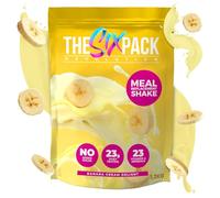 The Six Pack Revolution Meal Replacement Shake 1.2KG - Banana Cream Delight - 30 Servings - 25g Protein - 23 Vitamins - No Added Sugar - Vegan - High Fibre - Ideal for Fat Loss & Lean Muscle Plans