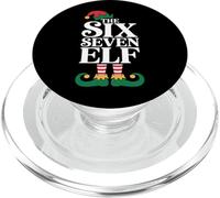 The Six Seven Elf Funny Viral Meme Christmas Matching PopSockets PopGrip for MagSafe