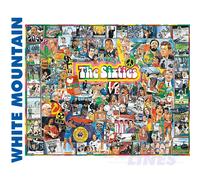 White Mountain Puzzles Sixties Collage 1000 piece jigsaw puzzle 760mm x 610mm