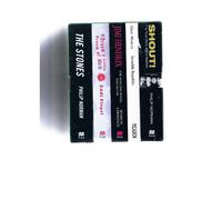 The Sixties Magical Mystery Tour - box set 5 book collection - Shout (Beatles), Invisible Republic, Jimi Hendrix, Dream A Little Dream of Me and The Stones