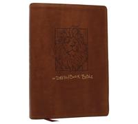 The Sketchbook Bible: The Complete Bible with Hundreds of Illustrations (NKJV, Brown Leathersoft, Red Letter, Comfort Print)