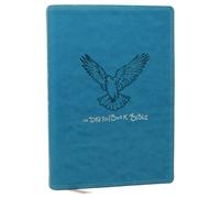 The Sketchbook Bible: The Complete Bible with Hundreds of Illustrations (NKJV, Teal Leathersoft, Red Letter, Comfort Print)