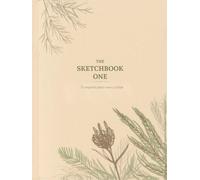 The Sketchbook One: Cuaderno de bosquejos en gran formato con 120 páginas y puntos guía semitransparentes