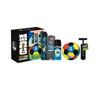 Dove Men+Care, Lynx, Sure Men The Skills Ball Gift Set with an advanced anti-perspirant, body wash, body spray & limited edition football The Fans Favourites for him 3 piece