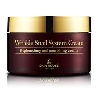 THE SKIN HOUSE since 1979 Wrinkle Snail System Cream (3.38 Liquid Ounces / 100 Ml), Anti-Wrinkle, Anti-Aging, Snail Cream Moisturizer, Skin Elasticity, Night Face Cream, Skin Firming Cream