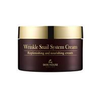 THE SKIN HOUSE since 1979 Wrinkle Snail System Cream (3.38 Liquid Ounces / 100 Ml), Anti-Wrinkle, Anti-Aging, Snail Cream Moisturizer, Skin Elasticity, Night Face Cream, Skin Firming Cream