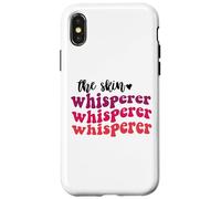 The skin whisperer esthetician skin care estheticians Case for iPhone X/XS