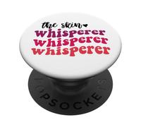 The skin whisperer esthetician skin care estheticians PopSockets Adhesive PopGrip