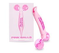 THE SKINNY CONFIDENTIAL Pink Balls Face Massager, Sculpt, Firm & Chisel in Seconds, Face Sculpting Tool for Lymphatic Drainage & Debloating, Professional Facial Massage, Elevate Skin Care Routine