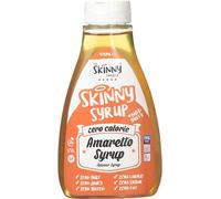The Skinny Food Co Amaretto Syrup - Zero Calorie - Sugar Free - 0 Fat | for Deserts, Cake, Smoothie, Porridge, Pancake, Waffle | for Gym-Fitness Fans, Weight Loss Diet and Low Carb Diet | 425ml