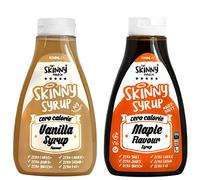 The Skinny Food Co Skinny Foods Syrup Twin Pack Maple Syrup & Vanilla