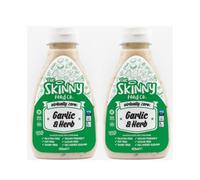 The Skinny Food Garlic Sauce Twin Pack, keto food offer a delightful zero calorie experience, making them an ideal choice for those seeking healthier table sauces & condiments.
