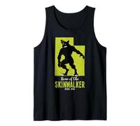 The Skinwalker Utah State American Funny Cryptid Tank Top