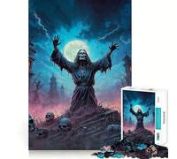The Skull King Jigsaw Puzzles 1000 Piece for Teenagers Improve Memory Relaxing Fun Sharp Edge Unique Gift (50x75cm)