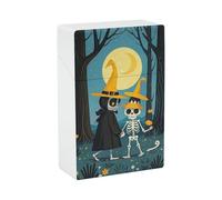 The Skull Witch Cigarette Case Compact Waterproof Cigarette Box - Smoking Accessories, Unisex Cigarettes Case for Travel,s, Daily Use