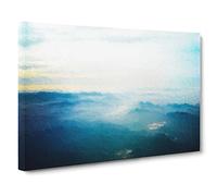 The Sky Above Mattala in Sri Lanka by Canvas Print | Gallery Wrapped 30mm Frame Wall Art | 30x20 inches | Ready to Hang | Modern Picture | Living Room Bedroom Lounge Office