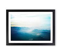 The Sky Above Mattala in Sri Lanka by Framed Print | A2 Black Framed Wall Art | Ready to Hang | Modern Landscape Picture | Living Room Bedroom Lounge Office