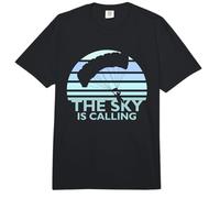 The Sky is Calling Sky Diving Parachutist Comfort Colors Adult Heavyweight T-Shirt