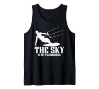 The Sky is My Playground Kitesurfing Kiteboard Windsurfing Tank Top