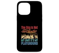 The Sky Is Not My Limit It is My Playground Pilot Airplane Case for iPhone 13 Pro Max