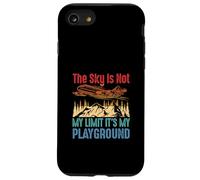 The Sky Is Not My Limit It is My Playground Pilot Airplane Case for iPhone SE (2020) / 7/8