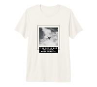 The Sky is not Your Limit, Your Mind is | Cloud Plane Premium T-Shirt