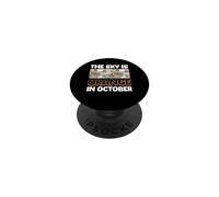 The Sky Is Orange In October Monarch Butterfly Migration PopSockets Adhesive PopGrip