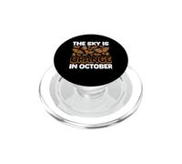 The Sky Is Orange In October Monarch Butterfly Migration PopSockets PopGrip for MagSafe