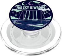 The Sky Is Wrong - Dreamcore Empty Playground Eerie Design PopSockets PopGrip for MagSafe