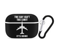 The Sky Isn't The Limit It's Home Compatible with Airpod Pro Case Cover Skin with Keychain