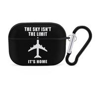 The Sky Isn't The Limit It's Home Compatible with Airpod Pro Case Cover Skin with Keychain