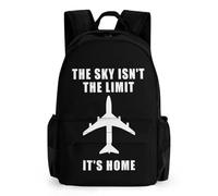 The Sky Isn't The Limit It's Home Fashion Backpack Cute Mini Bag Daypack Unisex