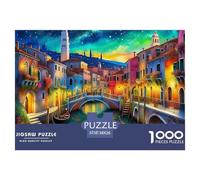 The Sky of Venice 1000 Pieces Jigsaw Puzzle Relax Adults Teens Fun Activity Great Architecture Decorative Collectible 38x26cm/1000pcs