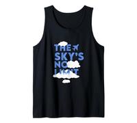 The Sky's No Limit Motivational Quote Tank Top