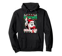 The Slasher Skull Skeleton Santa Claus Pullover Hoodie