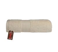 The Sleek Company Luxury Egyptian Cotton Bath Towel - 700 GSM Ultra Absorbent & Thick - Super Soft Terry Weave - Premium Spa Quality Bathroom Towels (Cream, Single Bath Towel)